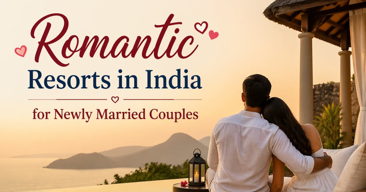 Romantic Resorts in India for Newly Married Couples