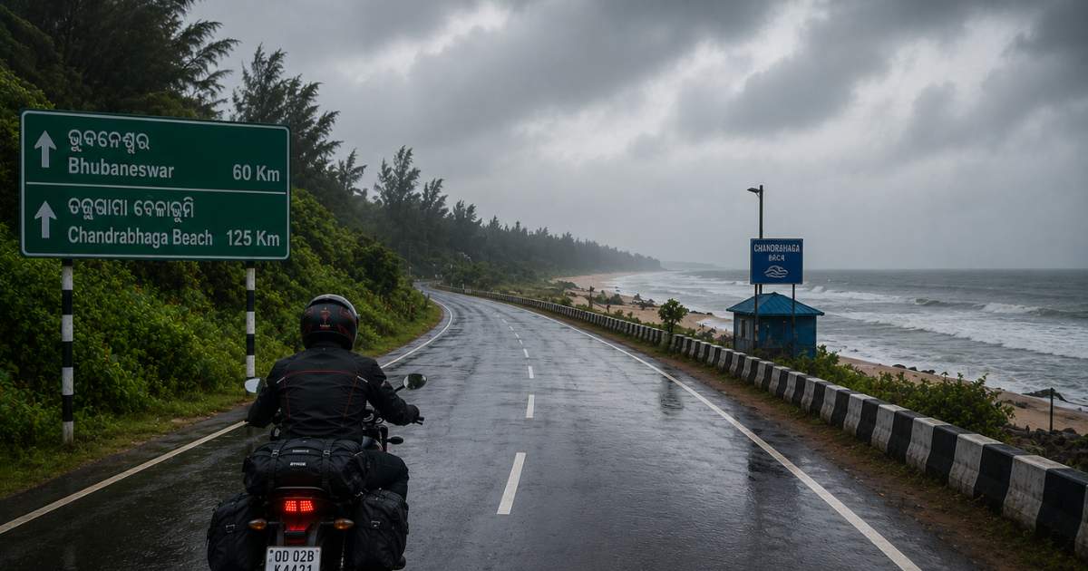 Bhubaneswar to Chandrabhaga Beach