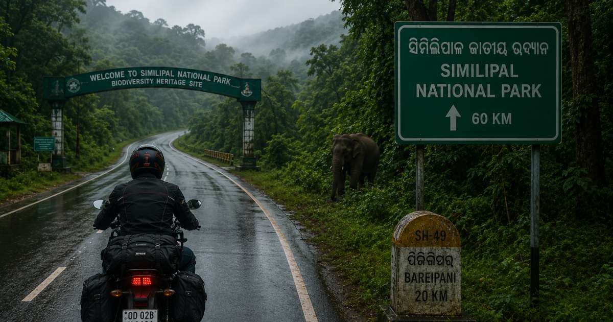 Bhubaneswar to Similipal National Park