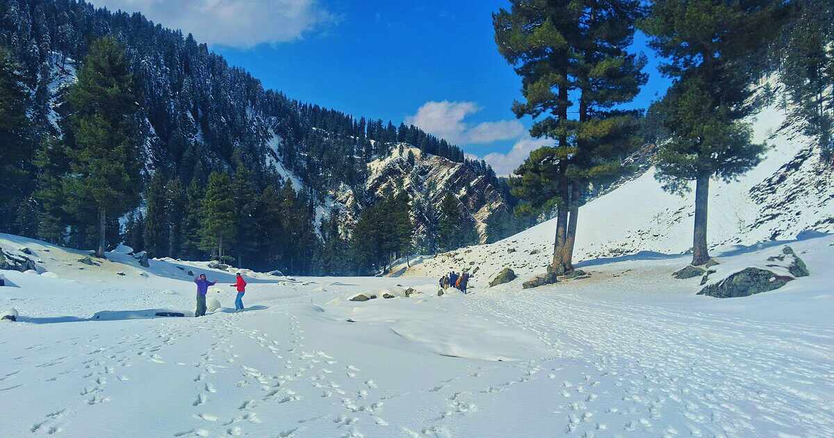 snowfall places in India