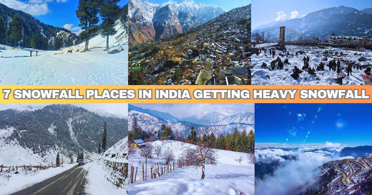 snowfall places in India