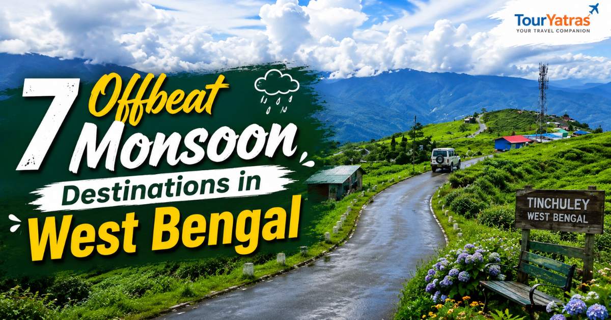 7 Offbeat Monsoon Destinations in West Bengal