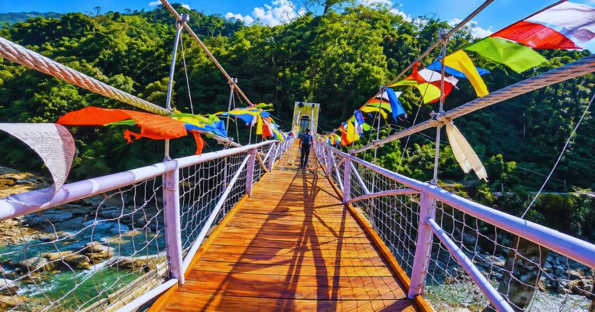 Balwabas Skywalk Bridge Darjeeling