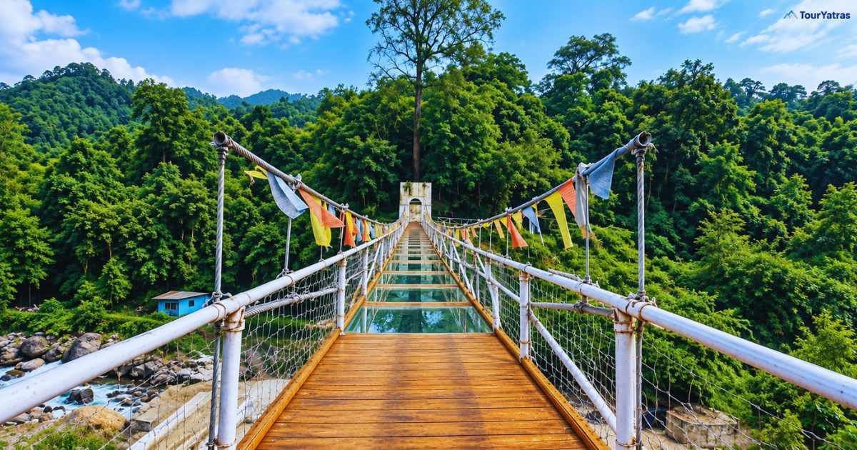 Balwabas Skywalk Bridge Darjeeling